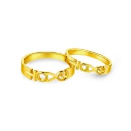 goldstyle“囍爱时刻”足金对戒