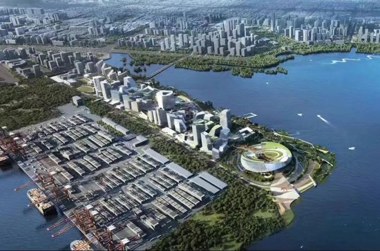 (“互联网 ”未来科技城项目效果图)