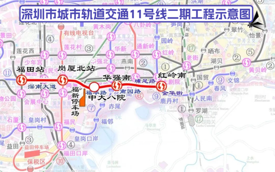 图源:深圳轨道交通(以实际建成为准)