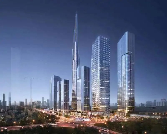 图为湖贝城市更新效果图(以实际建成为准)