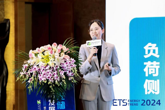 图:晶科能源储能云顶国际8588yd的解决方案高级经理尹晨晖
