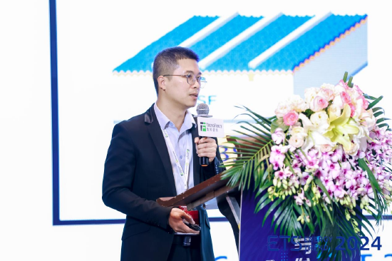图:晶澳科技中国区技术总监黄崇豹