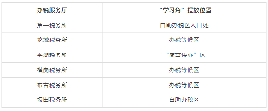龙岗税务诚邀您前来打卡!